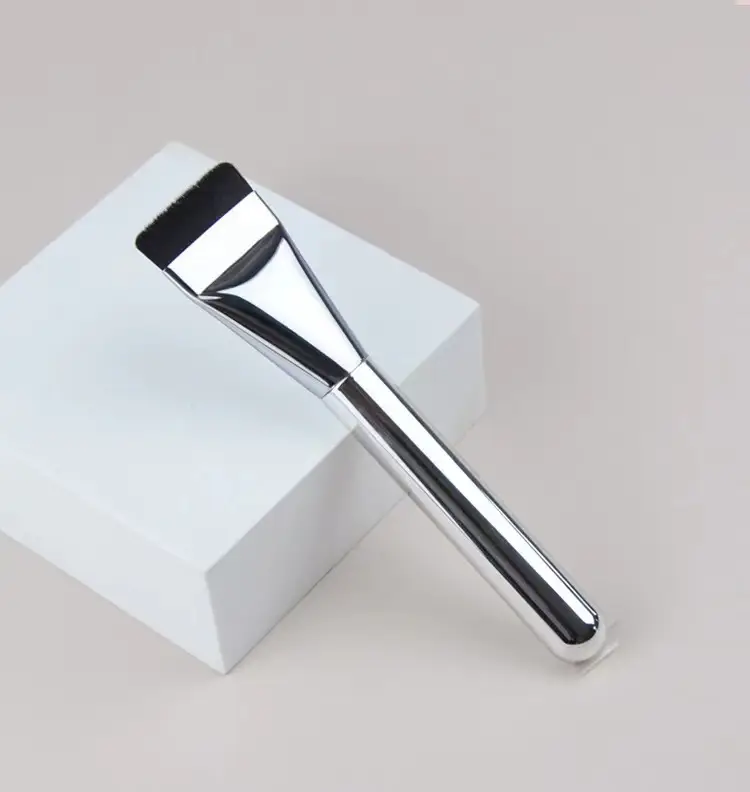 New wakemake foundation brush one-line non-eating powder flat head base makeup refresh hand magic seamless makeup brush — feature 12