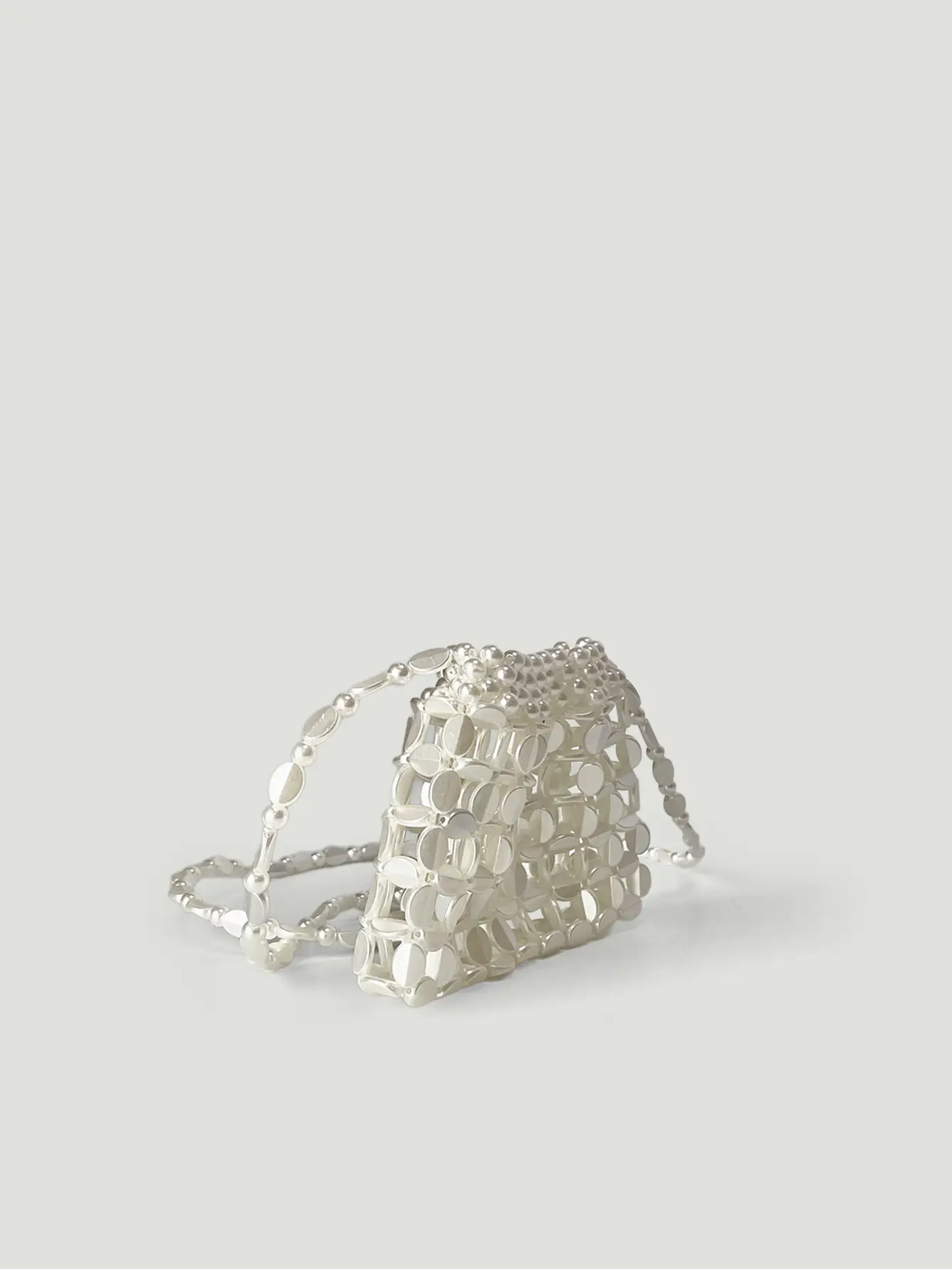 Shiny Sequin Handbag with Chain Strap — feature 32