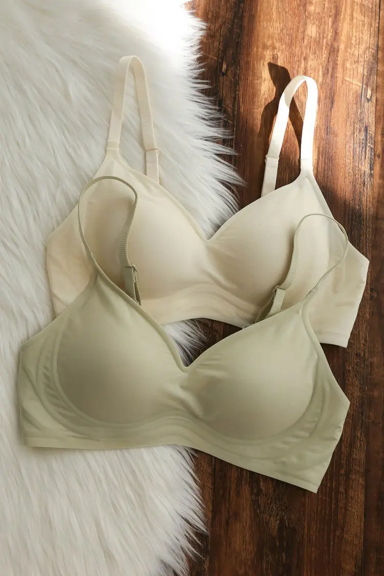 Nude Seamless Wireless Push Up Bra for Women — feature 2
