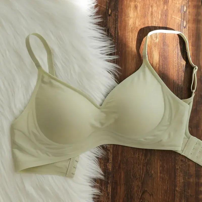 Nude Seamless Wireless Push Up Bra for Women - Image 4
