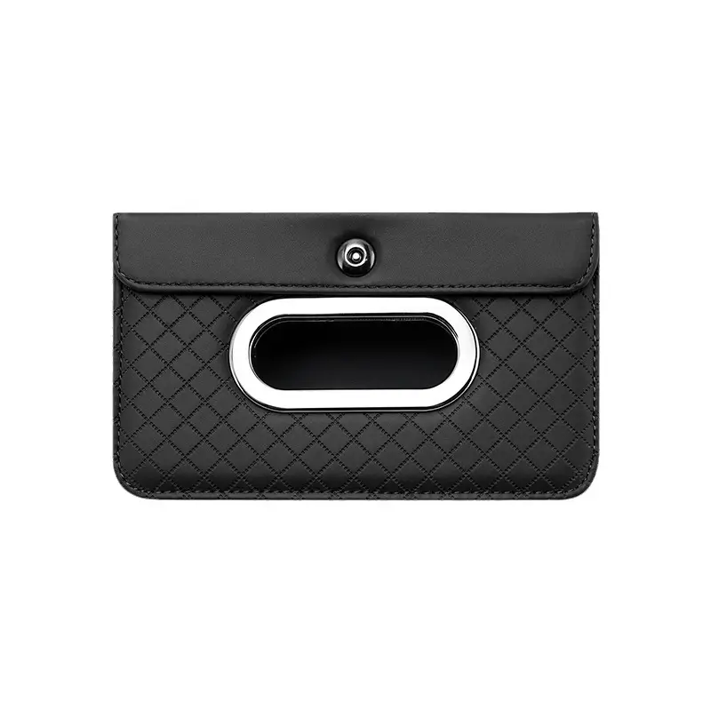 Car Tissue Box Sunshade Version Leather - Image 11