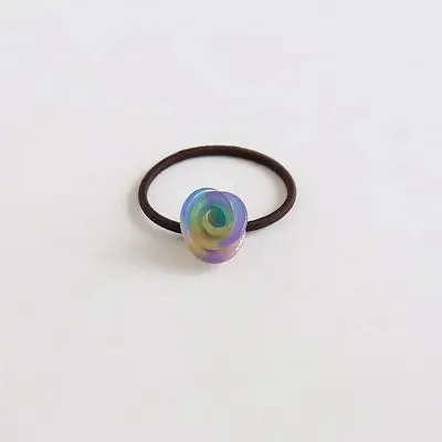 Rose Acetate Hair Bands for Women 2023 New French Retro Design - Image 3