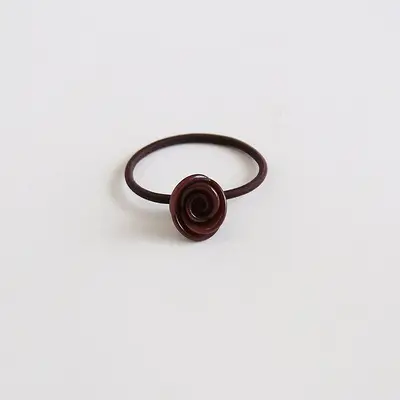 Rose Acetate Hair Bands for Women 2023 New French Retro Design - Image 7