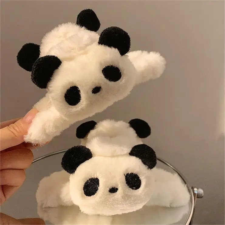 Cute Panda Hair Clip for Girls Autumn Winter - Image 5