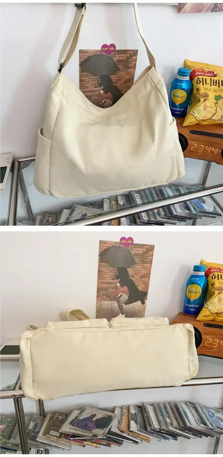 Green Multi-Pocket Shoulder Bag for Students — feature 4