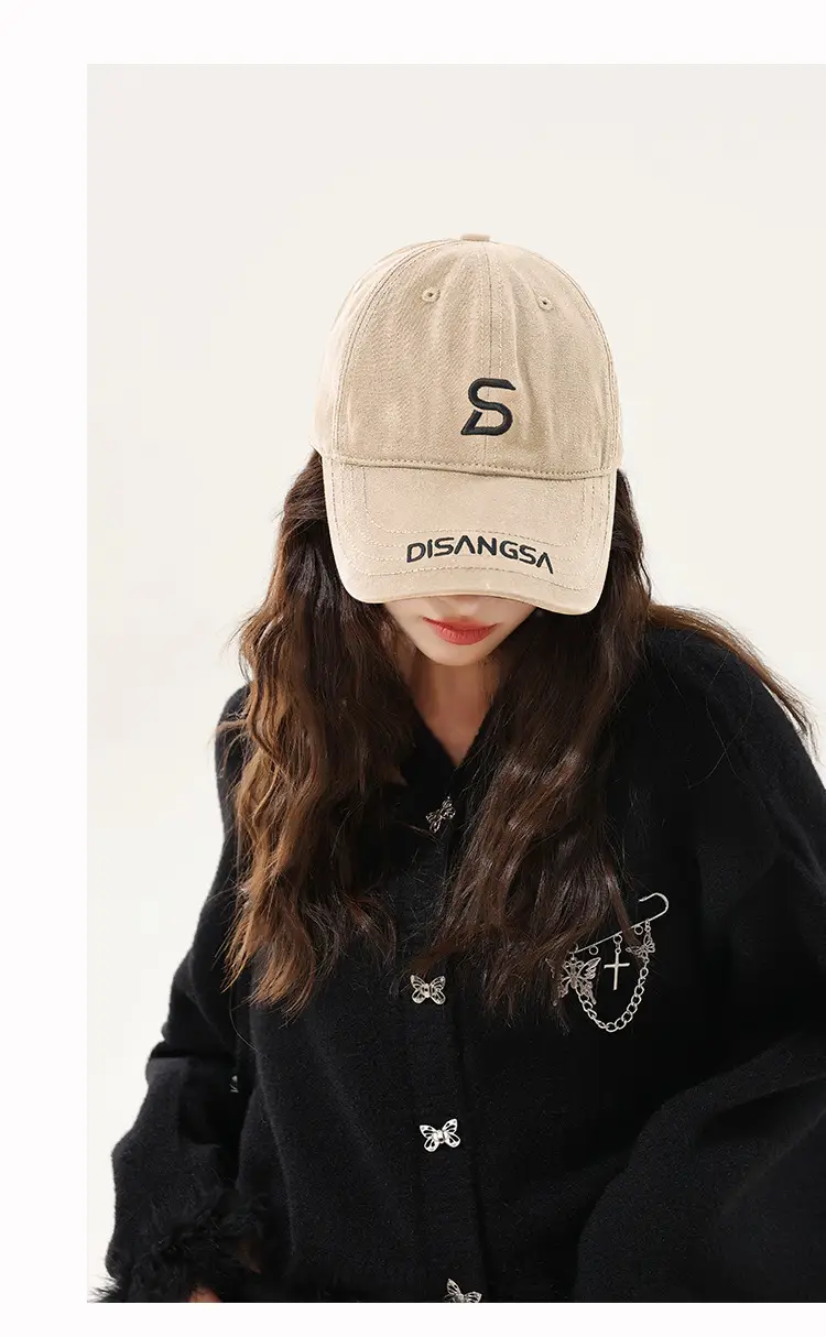 Di Sang Sa Embroidered Baseball Cap Men's Red — feature 24