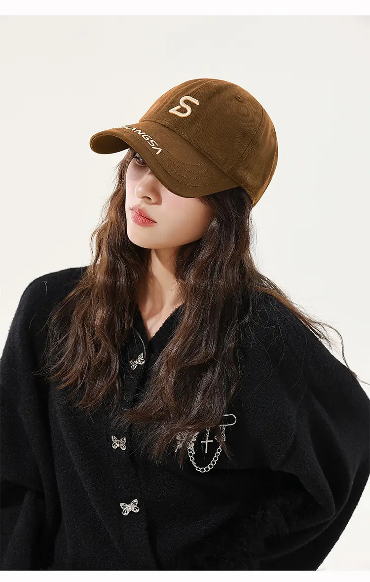 Di Sang Sa Embroidered Baseball Cap Men's Red — feature 26