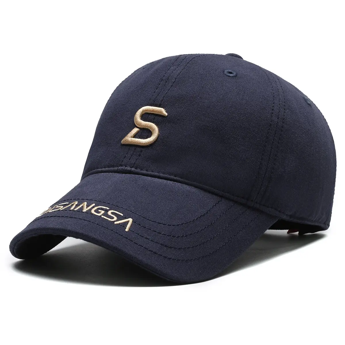 Di Sang Sa Embroidered Baseball Cap Men's Red