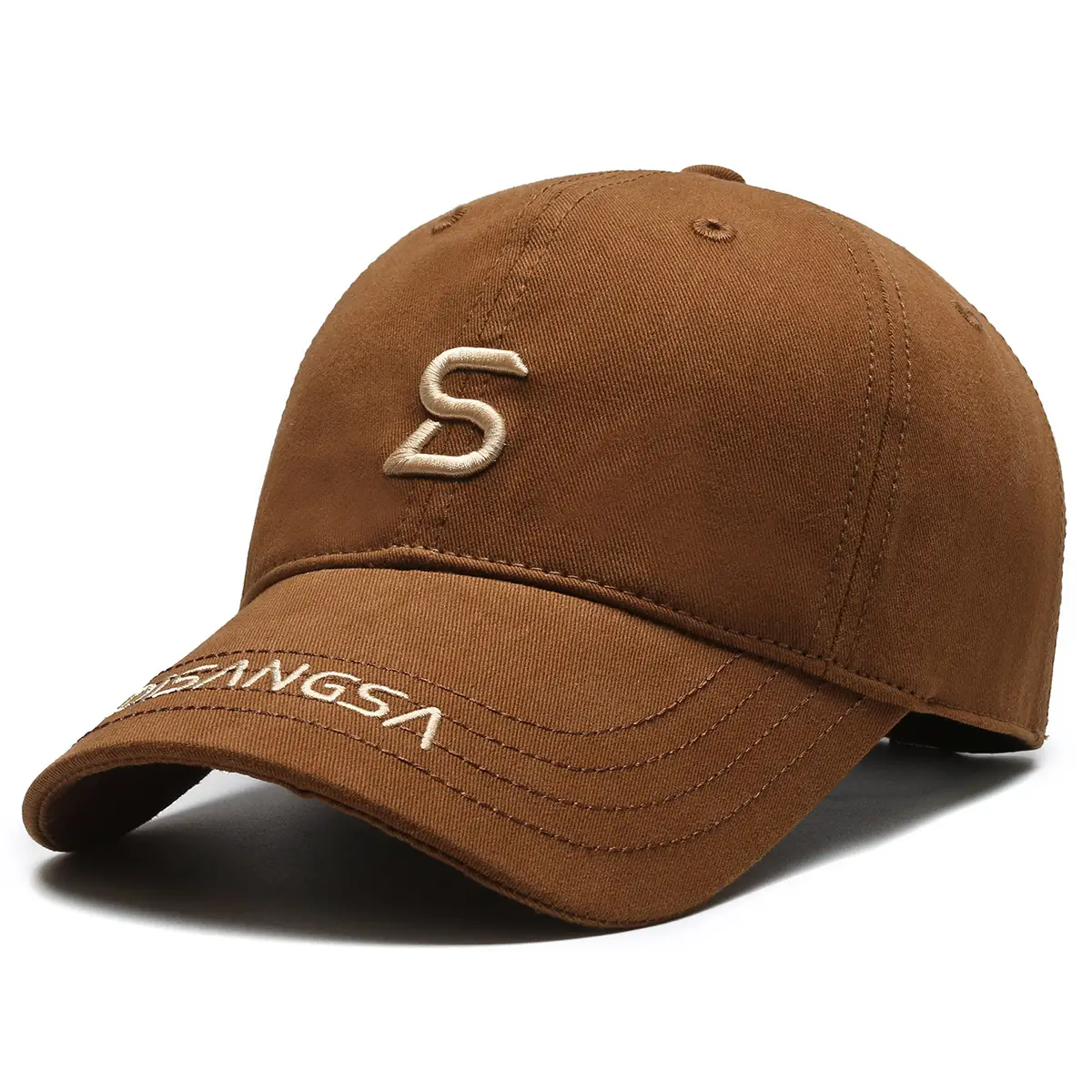 Di Sang Sa Embroidered Baseball Cap Men's Red
