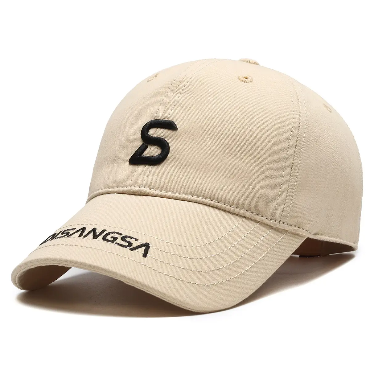 Di Sang Sa Embroidered Baseball Cap Men's Red