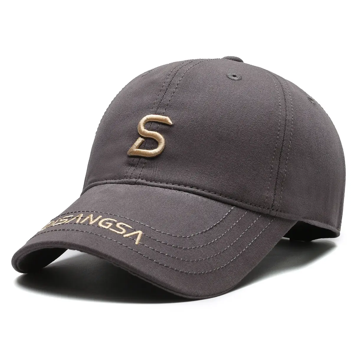 Di Sang Sa Embroidered Baseball Cap Men's Red