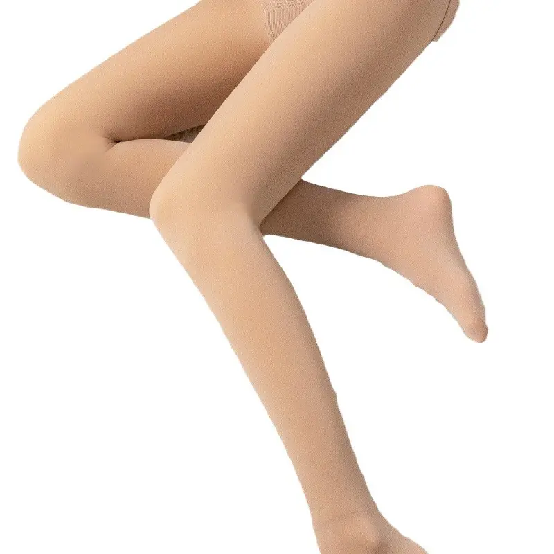 Nude Fleece Leggings for Women Winter Warmth - Image 11