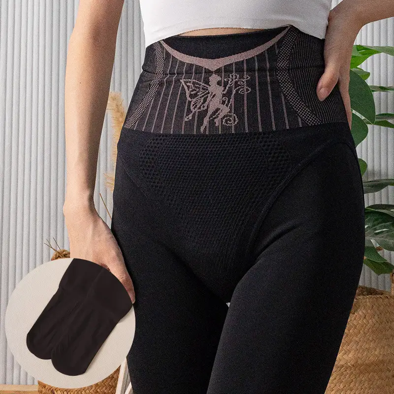 Nude Fleece Leggings for Women Winter Warmth - Image 3
