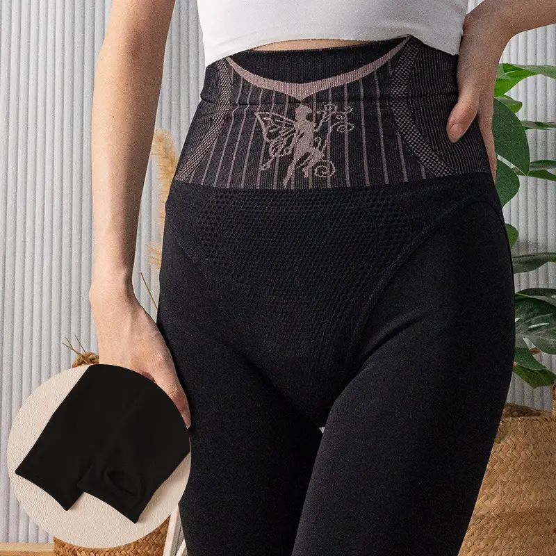 Nude Fleece Leggings for Women Winter Warmth - Image 6