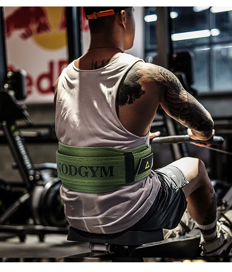 New EVA Fitness Belt Oxford Cloth Waist Support Hard Pull Squat — feature 11