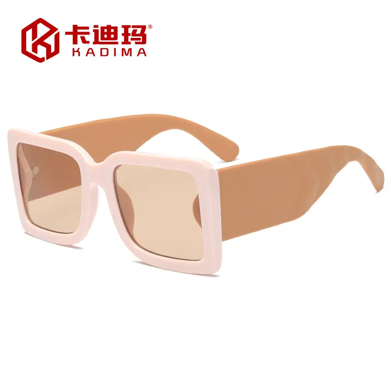 UV-Protective Large Frame Sunglasses for Women - Image 9