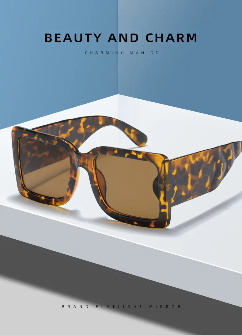 UV-Protective Large Frame Sunglasses for Women — feature 1