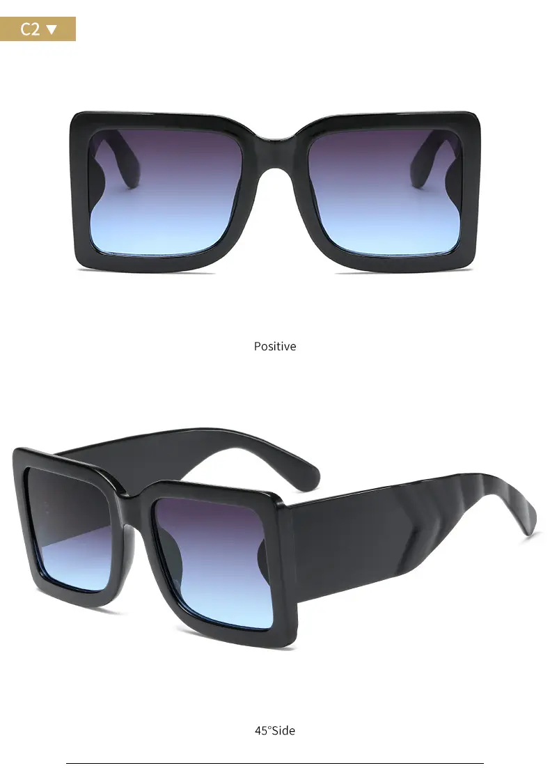 UV-Protective Large Frame Sunglasses for Women — feature 11