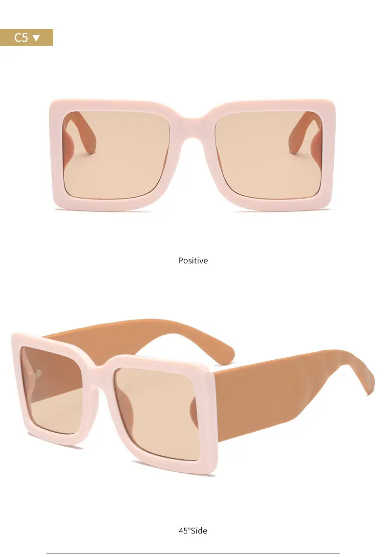 UV-Protective Large Frame Sunglasses for Women — feature 14