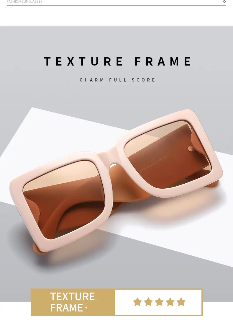 UV-Protective Large Frame Sunglasses for Women — feature 6
