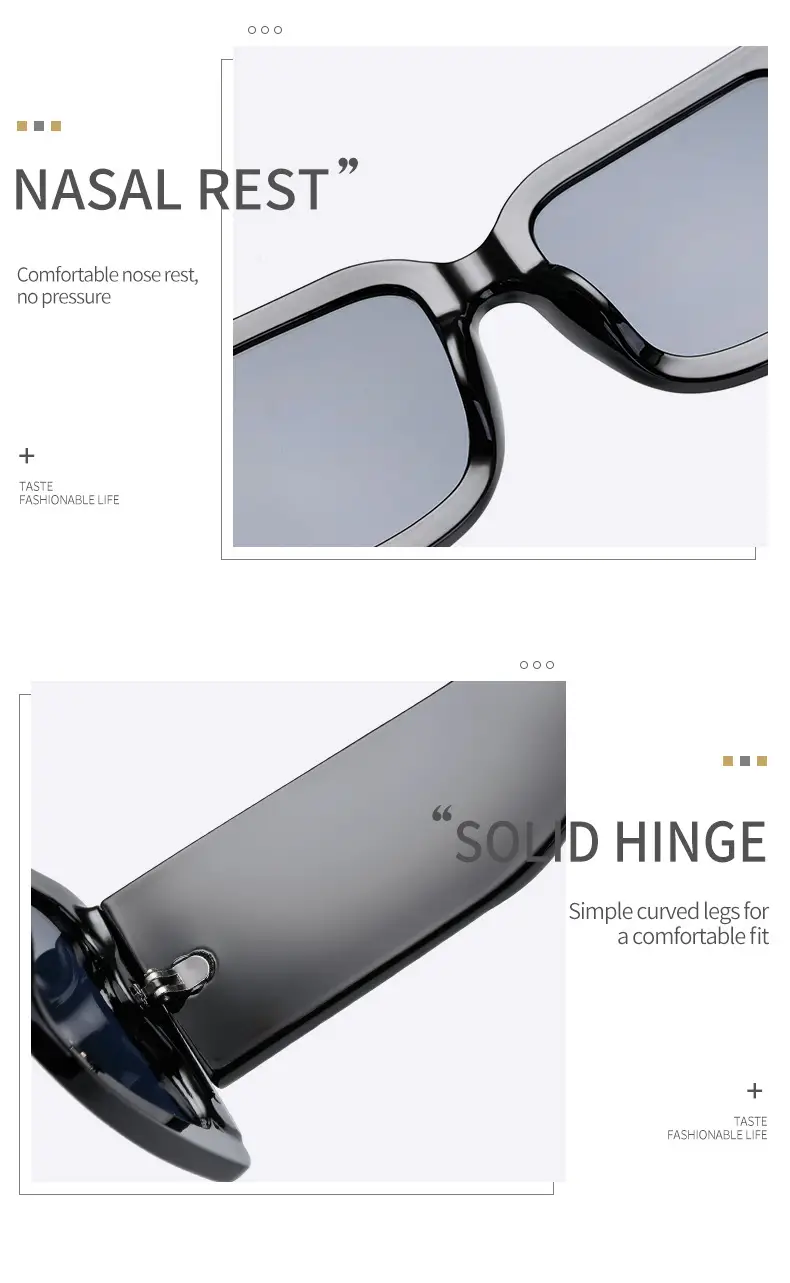 UV-Protective Large Frame Sunglasses for Women — feature 8