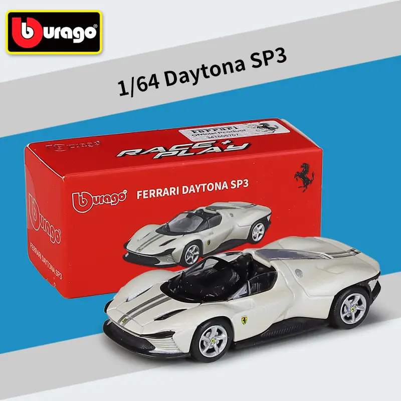 Bimei High 1:64 Italian sports car Three-inch Car Simulation Alloy Model Car Series Hardcover Edition Carton Packaging