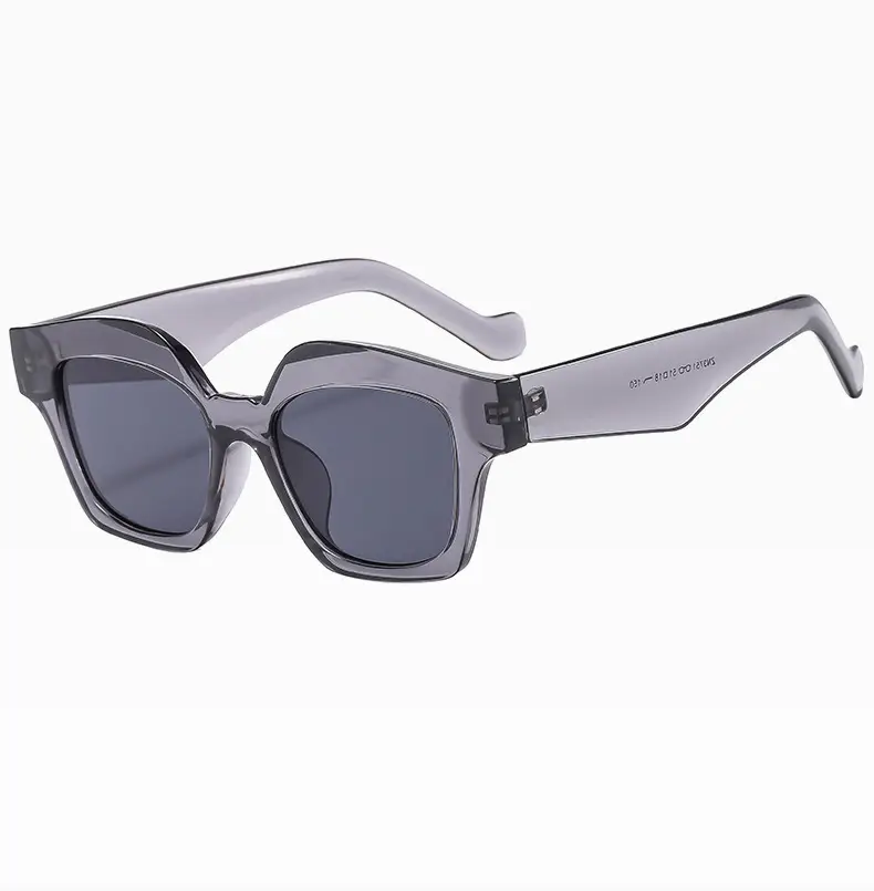 Square Sunglasses for Women Brown Leopard Print — feature 17