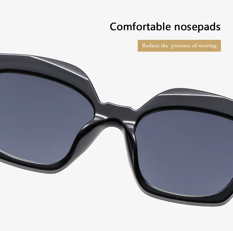 Square Sunglasses for Women Brown Leopard Print — feature 6
