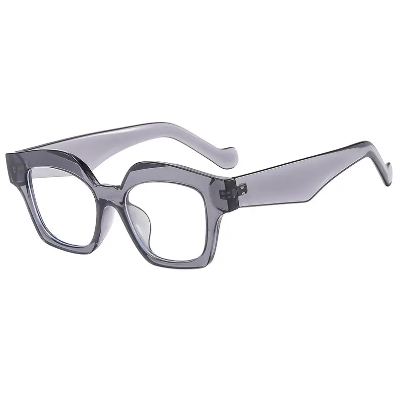 Square Sunglasses for Women Brown Leopard Print - Image 8