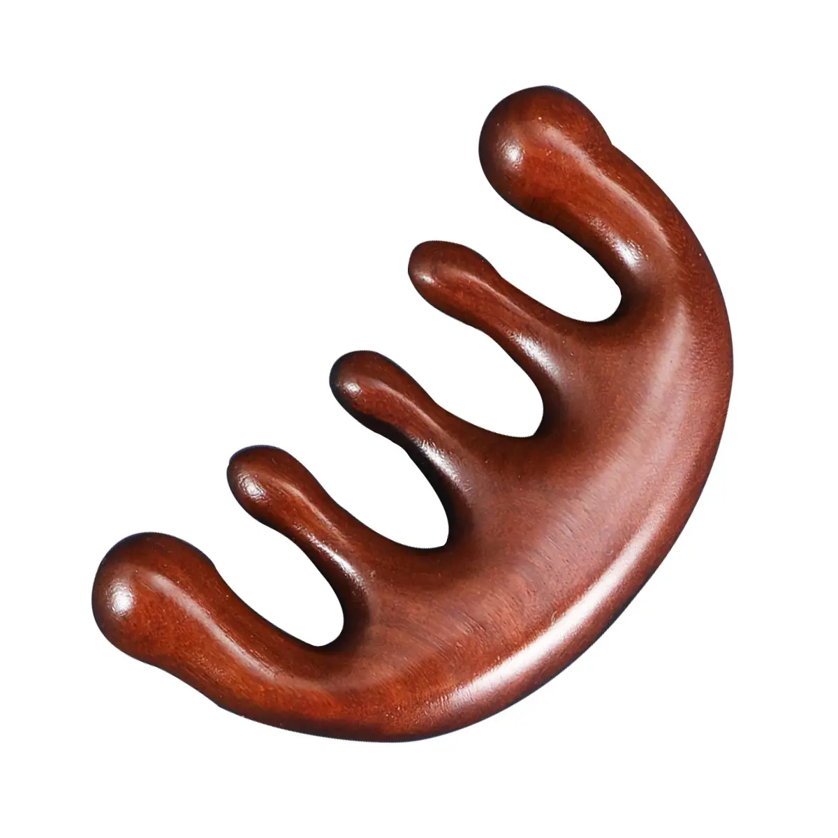 Wooden Scalp Massage Comb for Meridian Unblocking, 9.2cm x 5.8cm - Image 34