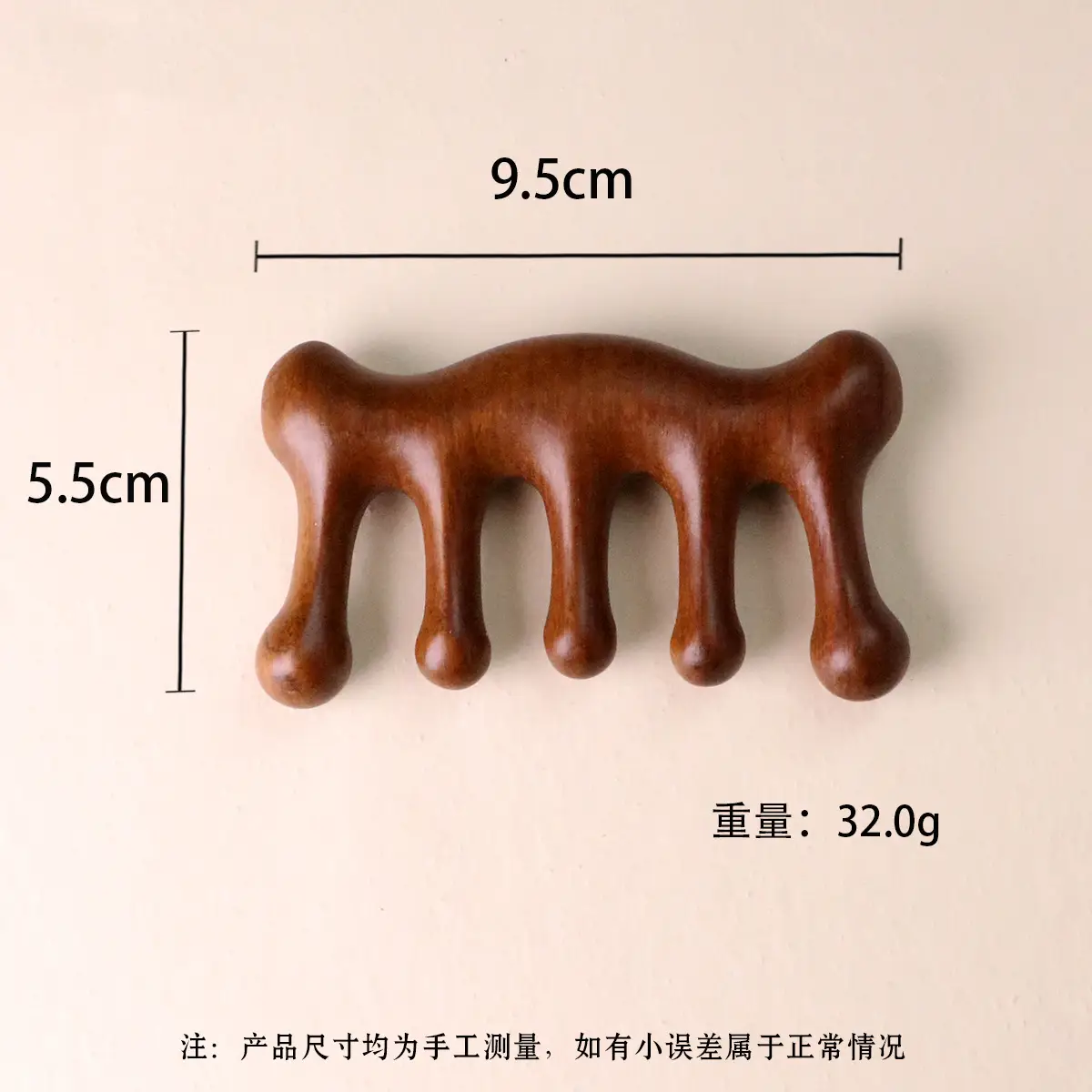 Crown massage comb