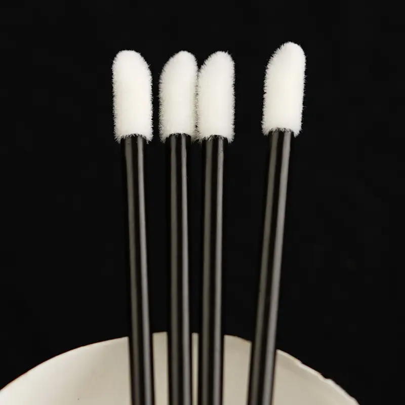 Disposable Hollow Lip Brush Single Stick Portable Lip Gloss Flocking Brush - Image 13