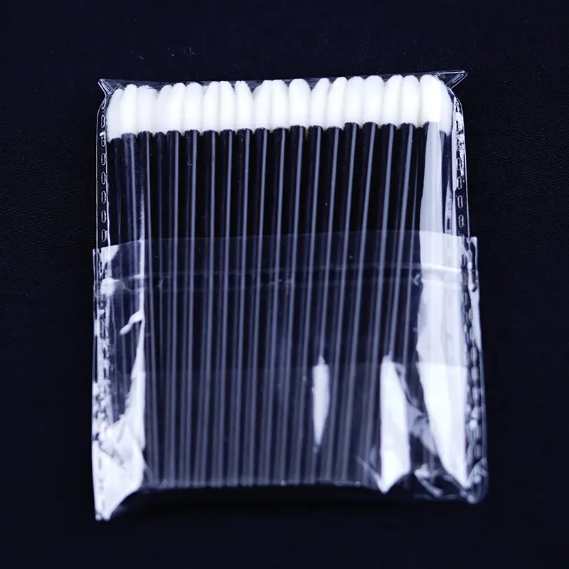 Disposable Hollow Lip Brush Single Stick Portable Lip Gloss Flocking Brush - Image 14