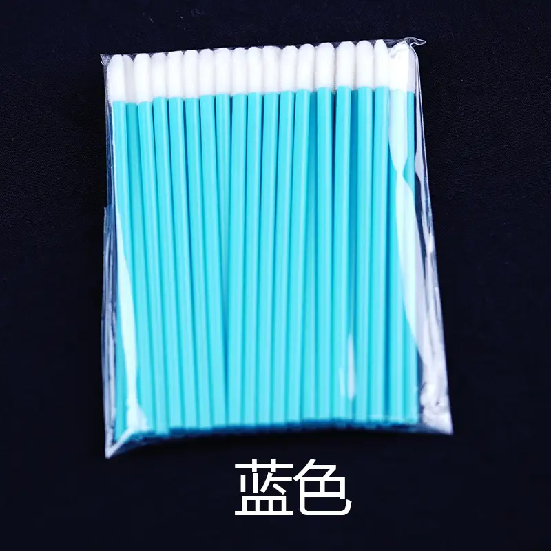 Disposable Hollow Lip Brush Single Stick Portable Lip Gloss Flocking Brush - Image 4