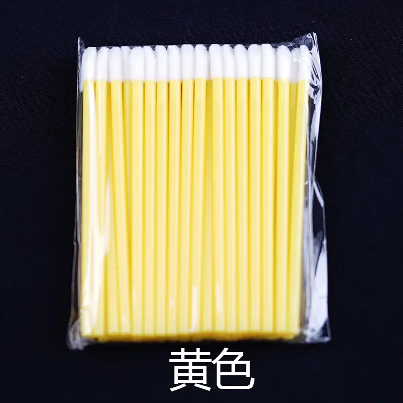 Disposable Hollow Lip Brush Single Stick Portable Lip Gloss Flocking Brush - Image 8