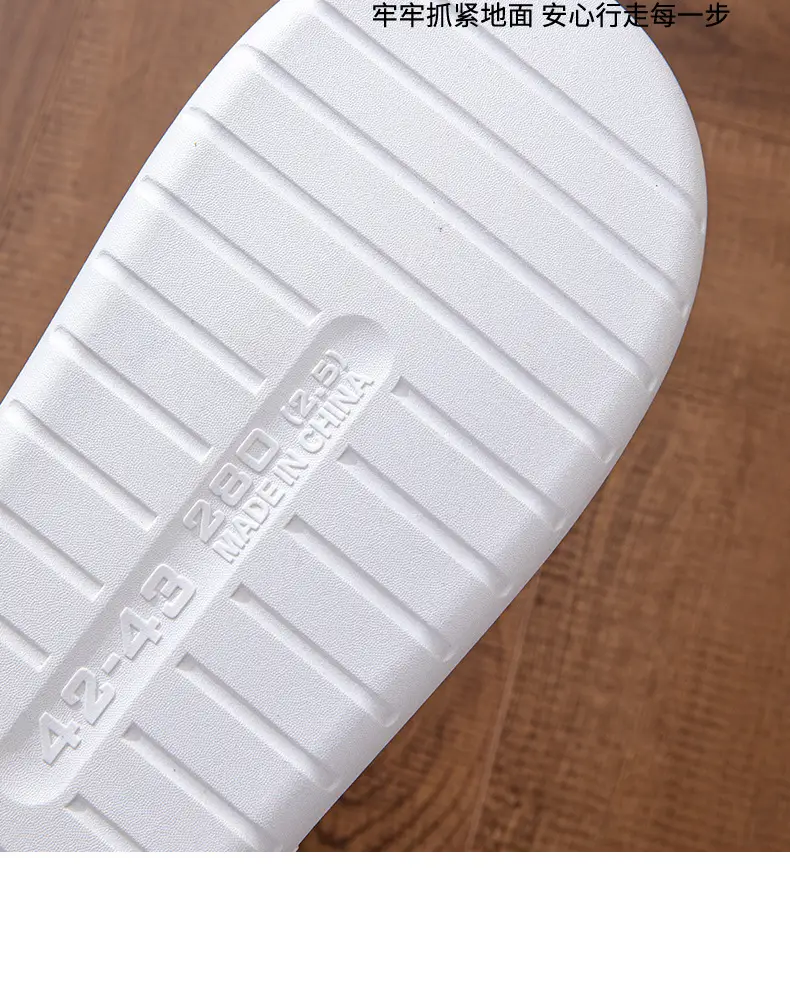 Men's plus size cotton slippers popular home room fleece-lined thickened warm non-slip autumn and winter home models can be Wholesale — feature 14