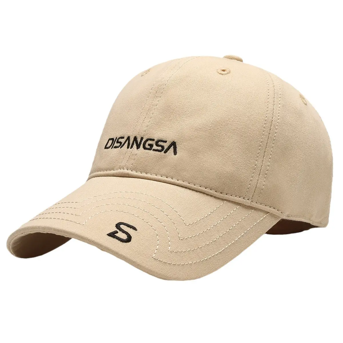 Di Sang Sa Korean Style Black Baseball Cap with Embroidery - Image 9