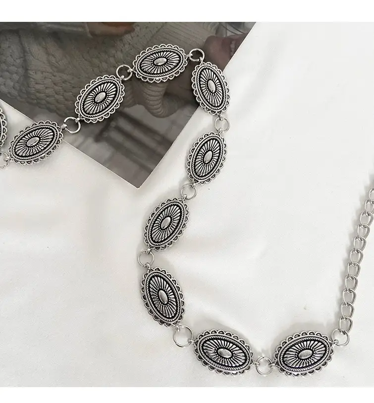 Black Belt Belt 2024 New All-match Jeans Accessories High-end Niche Design Waist Chain Trendy β feature 24