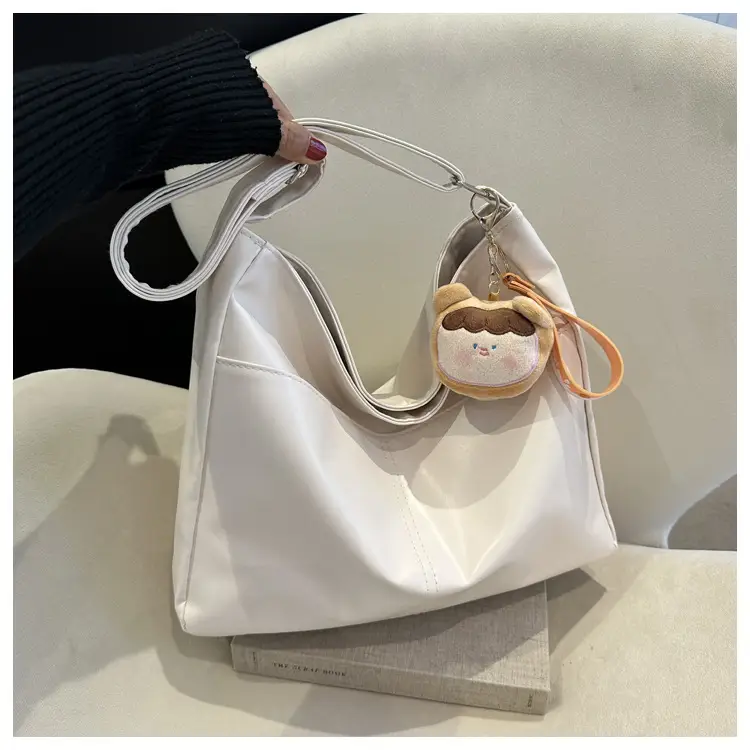 Korean Style Soft Leather Tote Bag Brown 2023 — feature 21