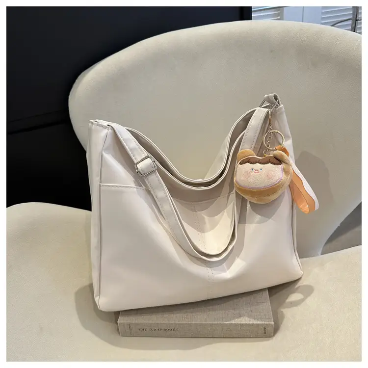 Korean Style Soft Leather Tote Bag Brown 2023 — feature 22