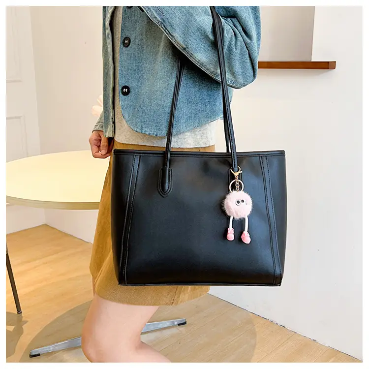Women's Brown Leather Tote Bag Large Capacity 2023 — feature 16