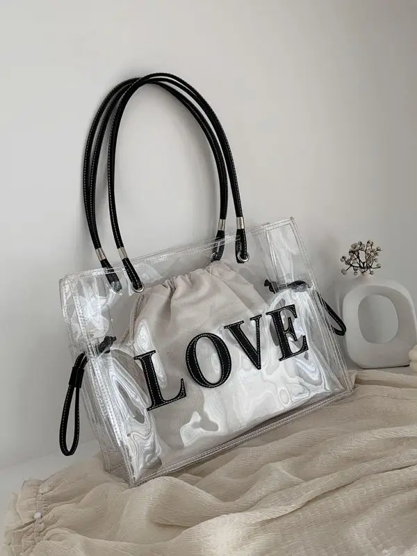 Transparent Jelly Korean Style Women's Shoulder Messenger Bag