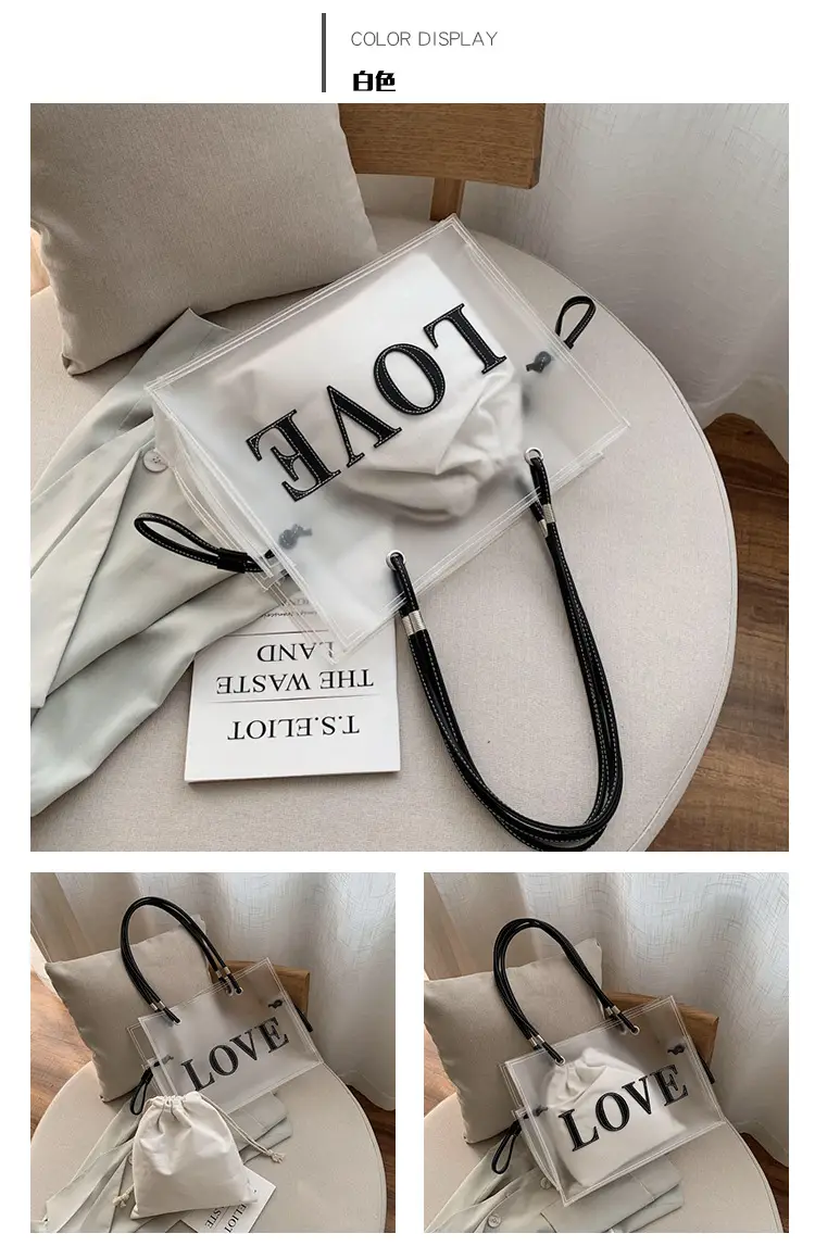 Transparent Jelly Korean Style Women's Shoulder Messenger Bag — feature 20