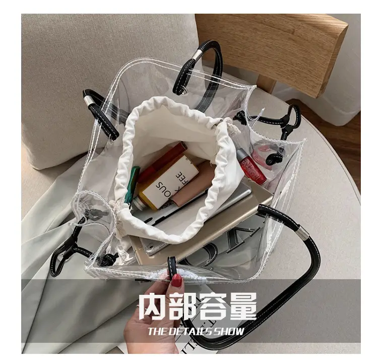 Transparent Jelly Korean Style Women's Shoulder Messenger Bag — feature 5