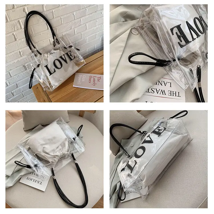 Transparent Jelly Korean Style Women's Shoulder Messenger Bag — feature 6