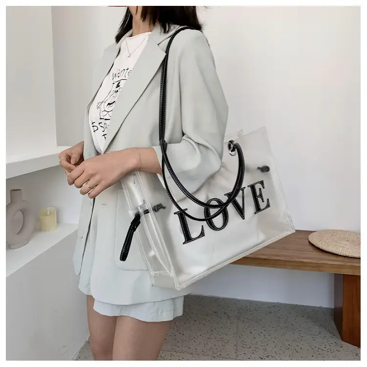 Transparent Jelly Korean Style Women's Shoulder Messenger Bag — feature 9