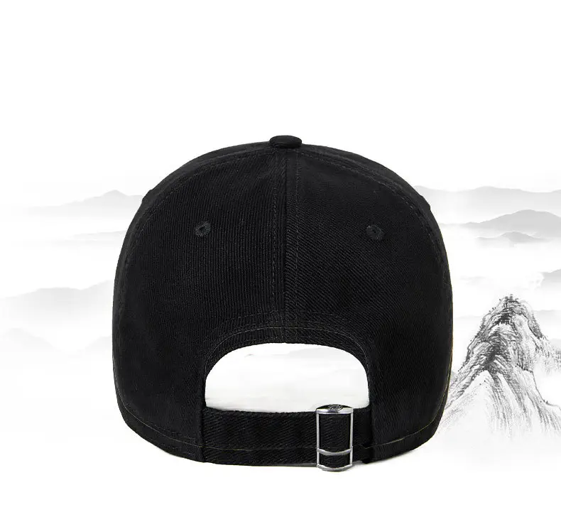 Spring Summer Retro Peaked Cap Letter Embroidered Pure Color — feature 16