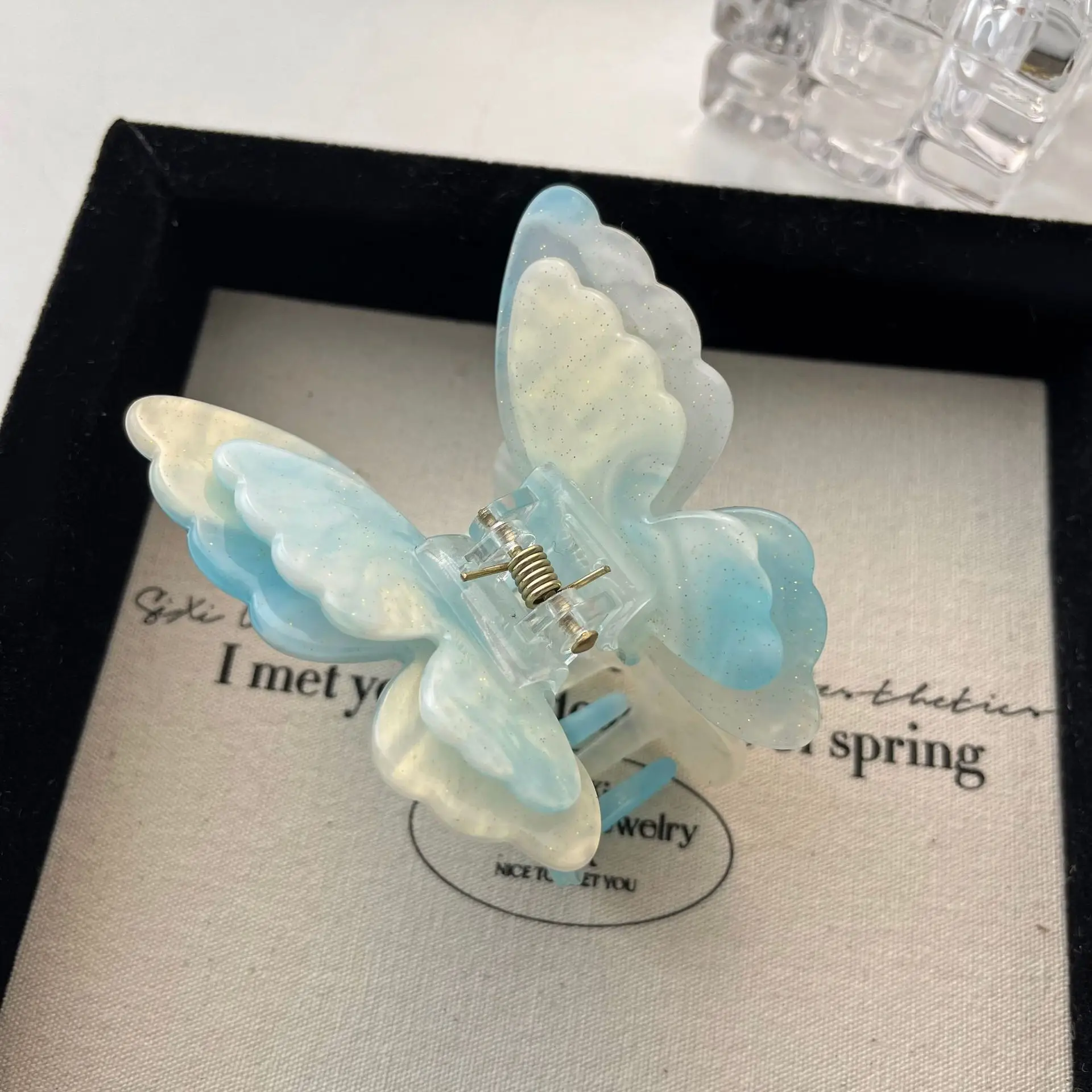 Butterfly Hair Clip High-End Metal Fairy Elegant — feature 36