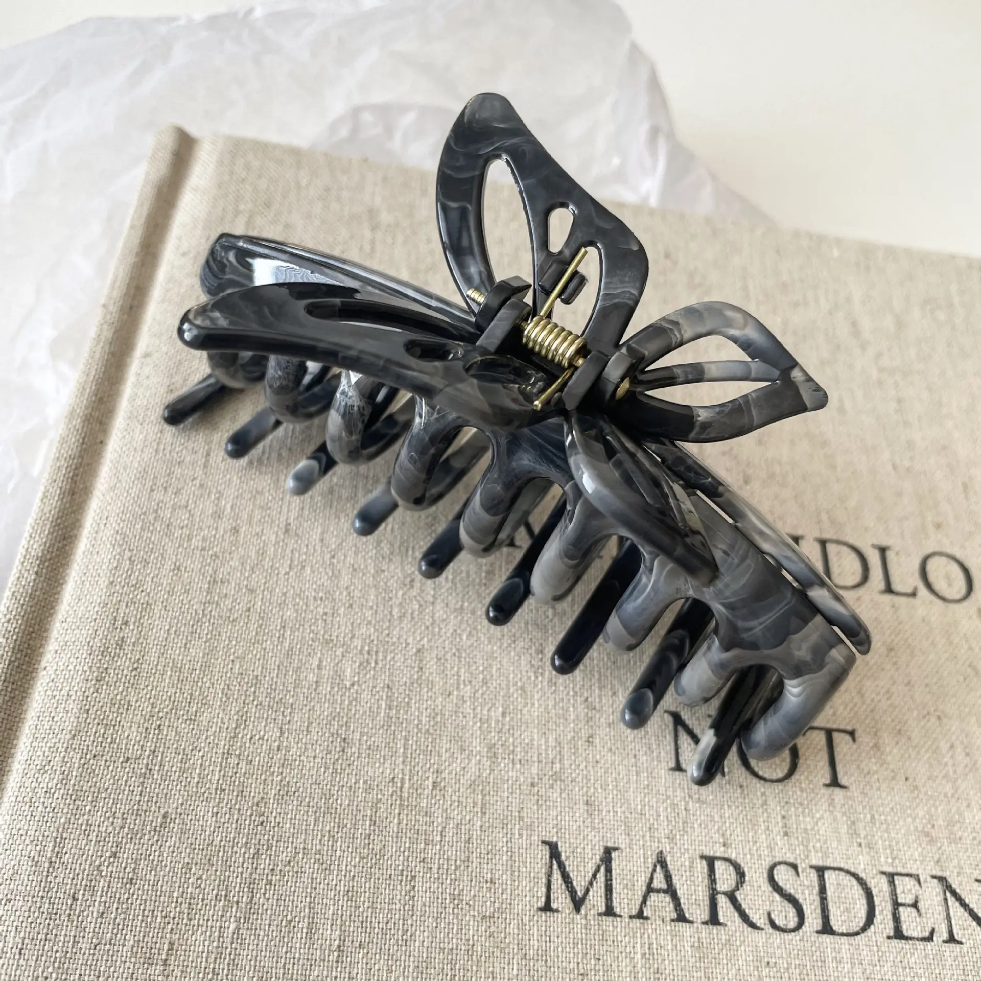 Butterfly Hair Clip High-End Metal Fairy Elegant — feature 41