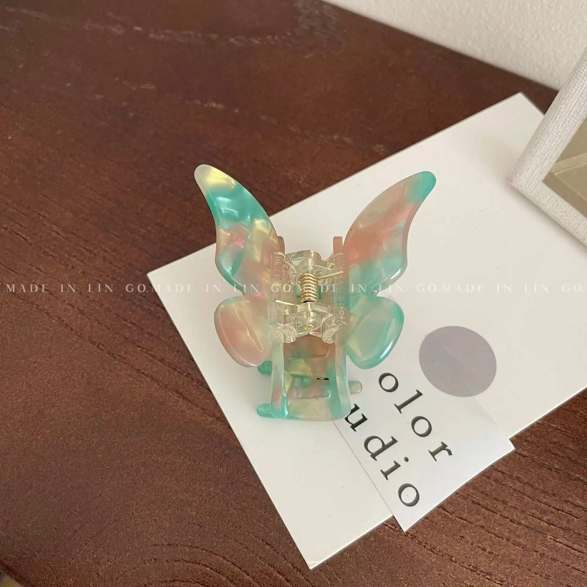 Butterfly Hair Clip High-End Metal Fairy Elegant
